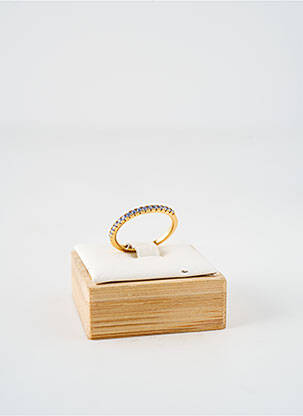 Bague ornement oxyde de zirconium or SIF JAKOBS femme