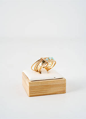 Bague ornement pierre or ANA & CHA femme