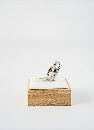 Bague matériaux métal argent ROBBEZ MASSON femme