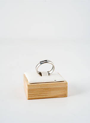 Bague matériaux métal argent ROBBEZ MASSON femme