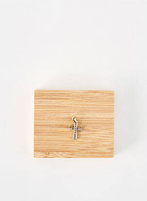Pendentif ornement oxyde de zirconium or LA COQUE DE NACRE femme