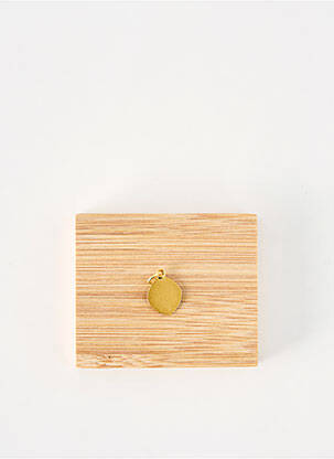 Pendentif matériaux plaqué or or ROBBEZ MASSON femme
