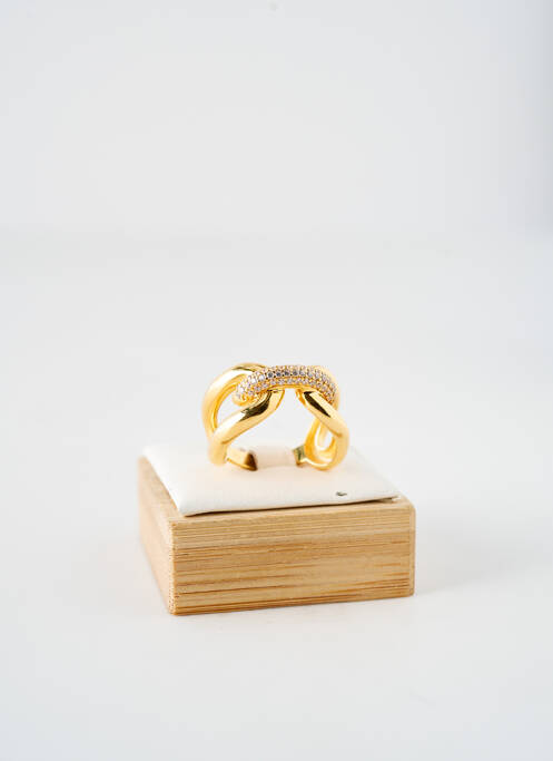 Bague matériaux argent or SIF JAKOBS femme