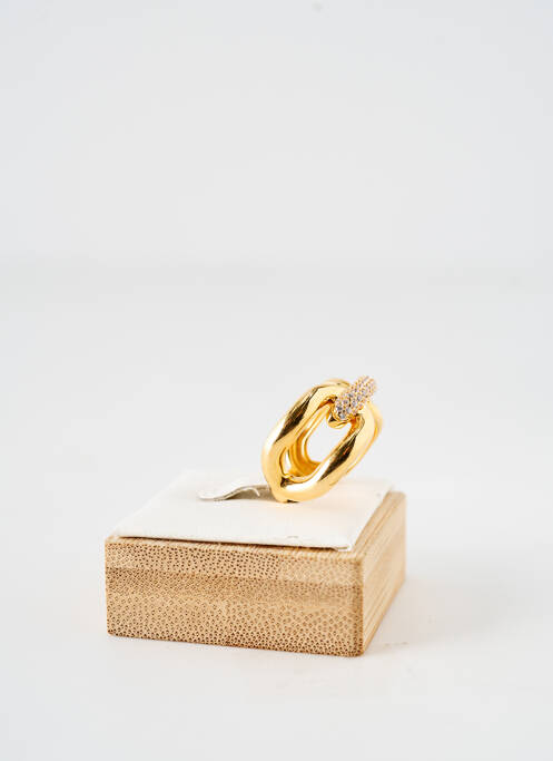 Bague matériaux argent or SIF JAKOBS femme