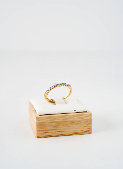 Bague matériaux argent or SIF JAKOBS femme