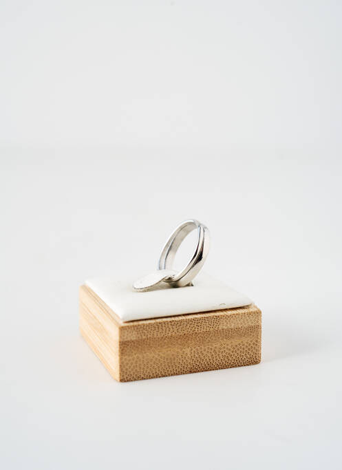 Bague matériaux métal argent ROBBEZ MASSON femme