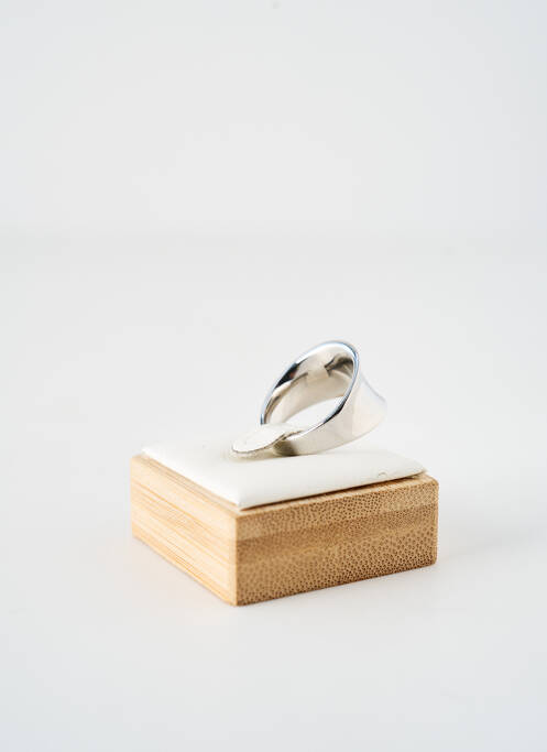 Bague matériaux métal argent ROBBEZ MASSON femme