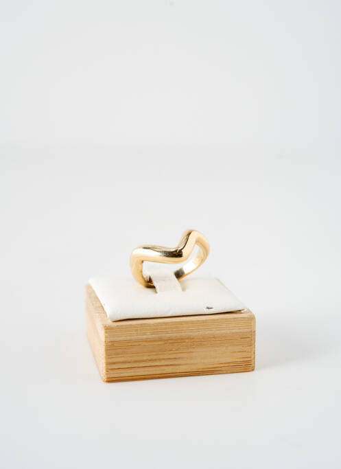 Bague matériaux plaqué or or COQUE DE NACRE femme