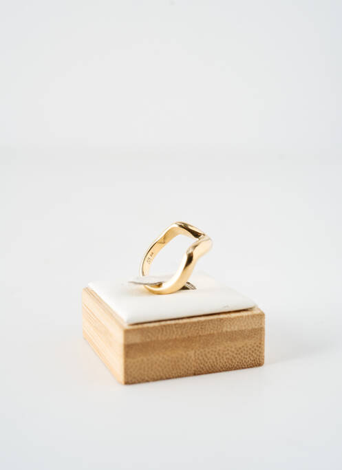 Bague matériaux plaqué or or COQUE DE NACRE femme