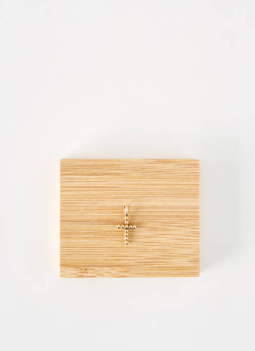 Pendentif matériaux plaqué or or COQUE DE NACRE femme