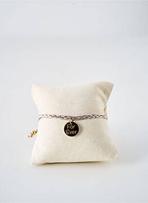 Bracelet matériaux métal or BELLE MAIS PAS QUE femme