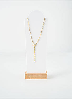 Collier matériaux argent or SIF JAKOBS femme