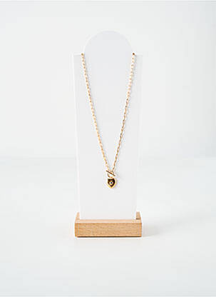 Collier fermeture fermoir en t or COQUE DE NACRE femme