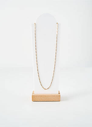 Collier fermeture fermoir en t or LA COQUE DE NACRE femme