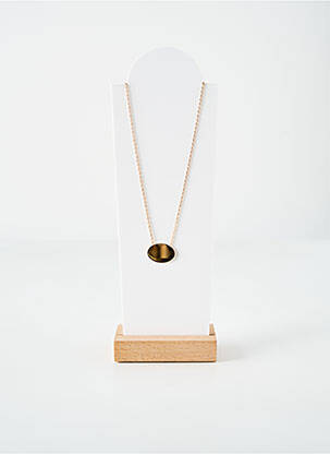 Collier matériaux plaqué or or LA COQUE DE NACRE femme