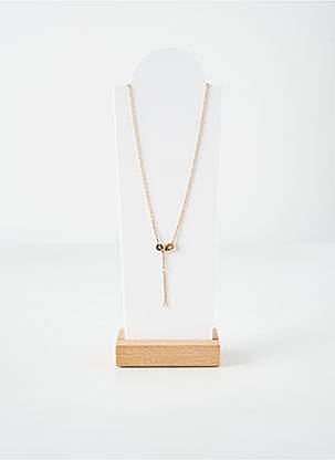 Collier matériaux plaqué or or LA COQUE DE NACRE femme