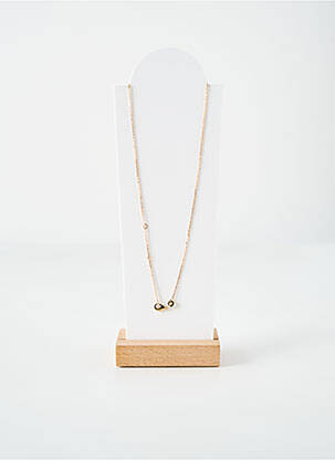 Collier matériaux plaqué or or LA COQUE DE NACRE femme