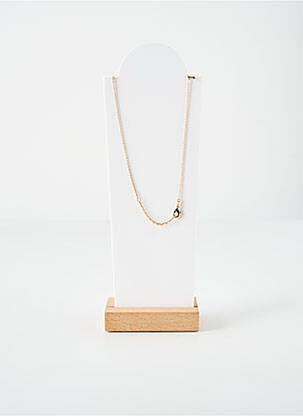 Collier fermeture fermoir clips or ROBBEZ MASSON femme