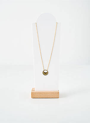 Collier matériaux métal or ROBBEZ MASSON femme