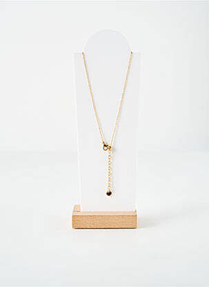 Collier matériaux métal or ROBBEZ MASSON femme