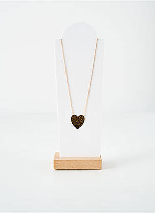Collier matériaux plaqué or or COQUE DE NACRE femme