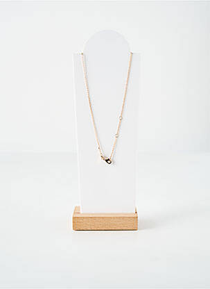Collier matériaux plaqué or or LA COQUE DE NACRE femme