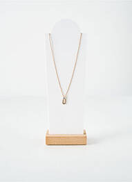 Collier matériaux plaqué or or LA COQUE DE NACRE femme