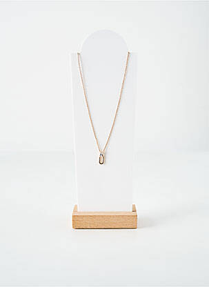 Collier matériaux plaqué or or COQUE DE NACRE femme