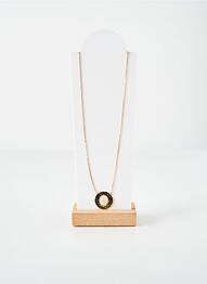 Collier matériaux plaqué or or LA COQUE DE NACRE femme