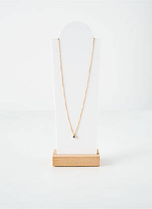 Collier matériaux plaqué or or LA COQUE DE NACRE femme