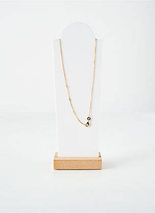 Collier matériaux plaqué or or LA COQUE DE NACRE femme
