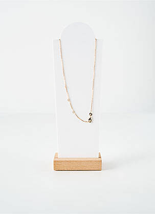 Collier matériaux plaqué or or LA COQUE DE NACRE femme