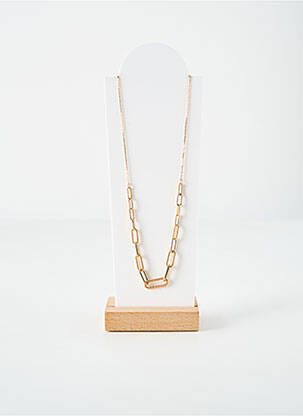 Collier matériaux plaqué or or ANA & CHA femme