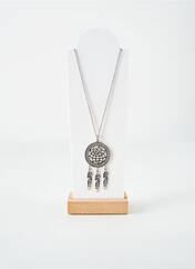 Collier argent LOTUS pour femme seconde vue