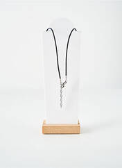 Collier noir LOTUS pour homme seconde vue