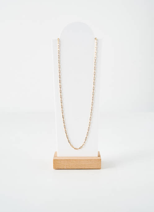 Collier fermeture fermoir en t or LA COQUE DE NACRE femme