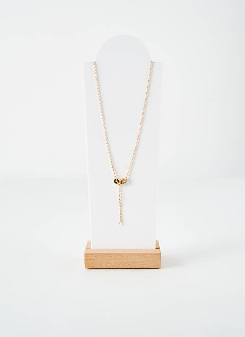 Collier matériaux plaqué or or LA COQUE DE NACRE femme