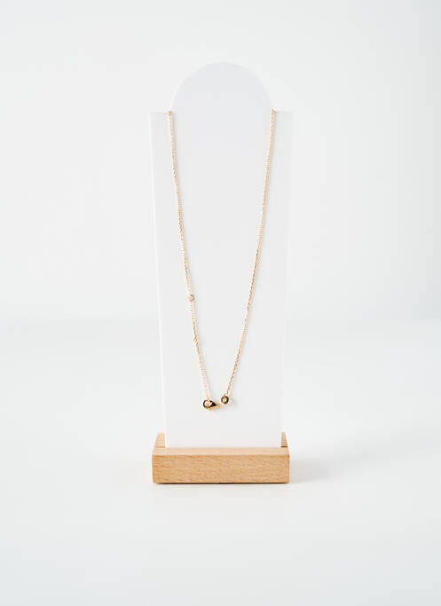Collier matériaux plaqué or or LA COQUE DE NACRE femme