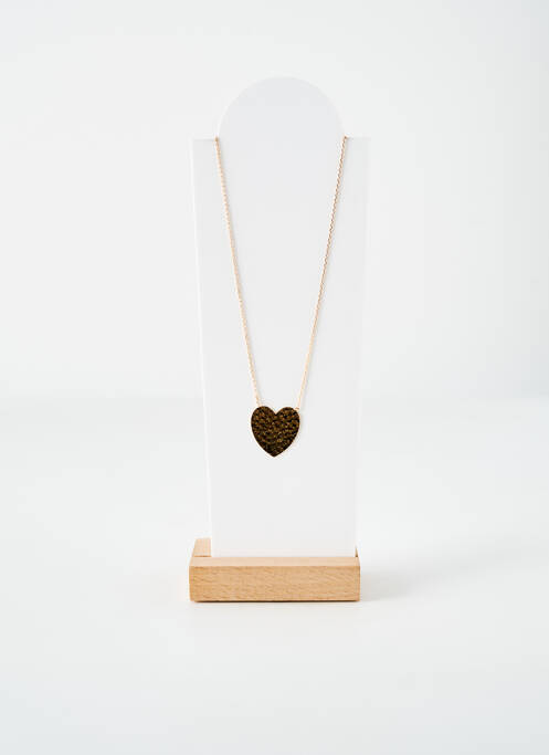 Collier matériaux plaqué or or LA COQUE DE NACRE femme