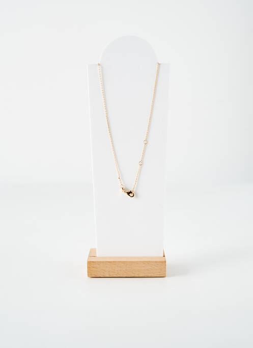 Collier matériaux plaqué or or LA COQUE DE NACRE femme