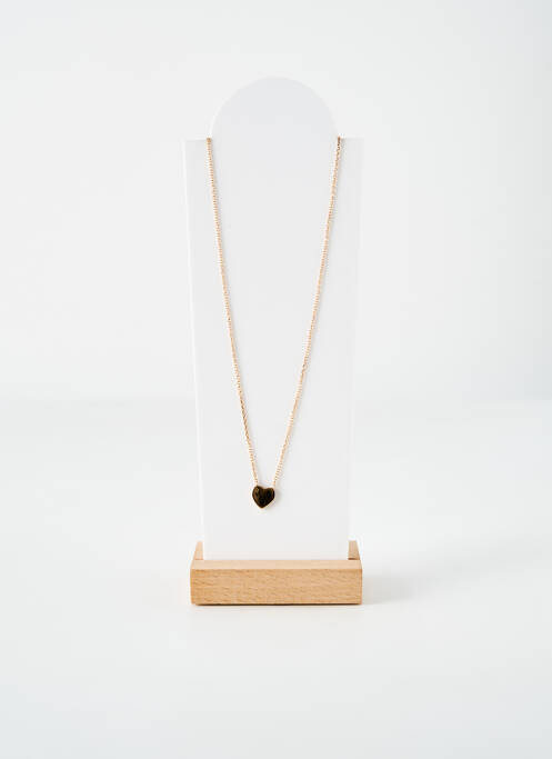 Collier matériaux plaqué or or LA COQUE DE NACRE femme
