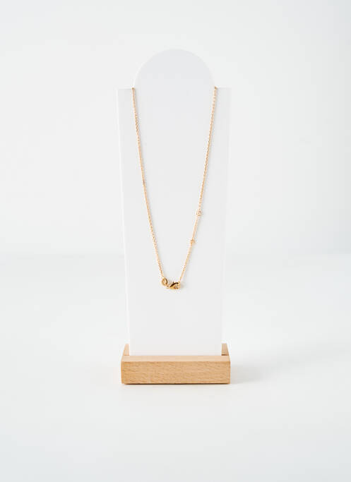 Collier matériaux plaqué or or LA COQUE DE NACRE femme