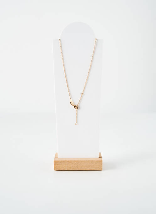 Collier matériaux plaqué or or LA COQUE DE NACRE femme