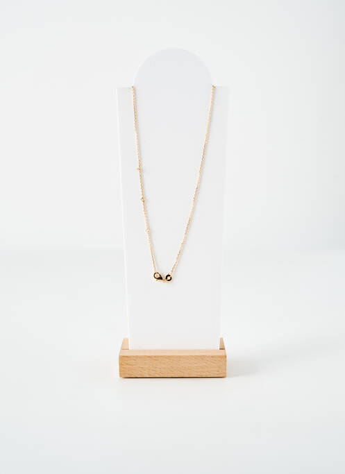 Collier matériaux plaqué or or LA COQUE DE NACRE femme