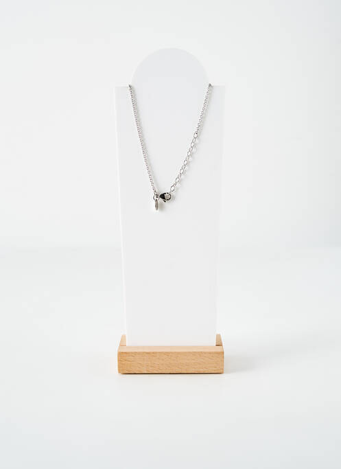 Collier argent LOTUS femme