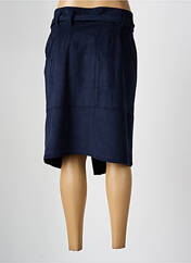 Jupe mi-longue bleu ANDAMIO pour femme seconde vue