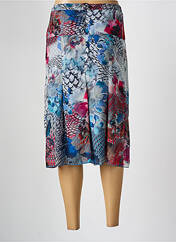 Jupe mi-longue bleu FRANCE RIVOIRE pour femme seconde vue