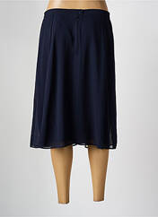 Jupe mi-longue bleu FRANCE RIVOIRE pour femme seconde vue