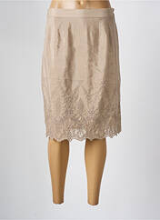Jupe mi-longue marron FRED SABATIER pour femme seconde vue