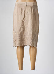 Jupe mi-longue marron FRED SABATIER pour femme seconde vue
